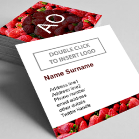 Square Business Cards (2 sided)