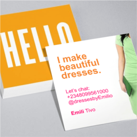 Square Business Cards (2 sided)